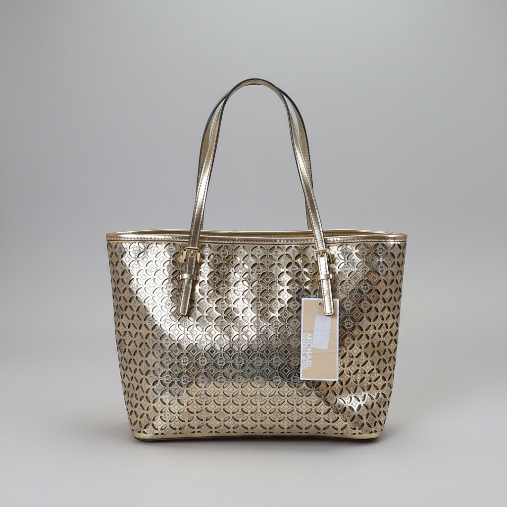 Michael Kors gold travel tote, NEW WITHOUT TAGS!