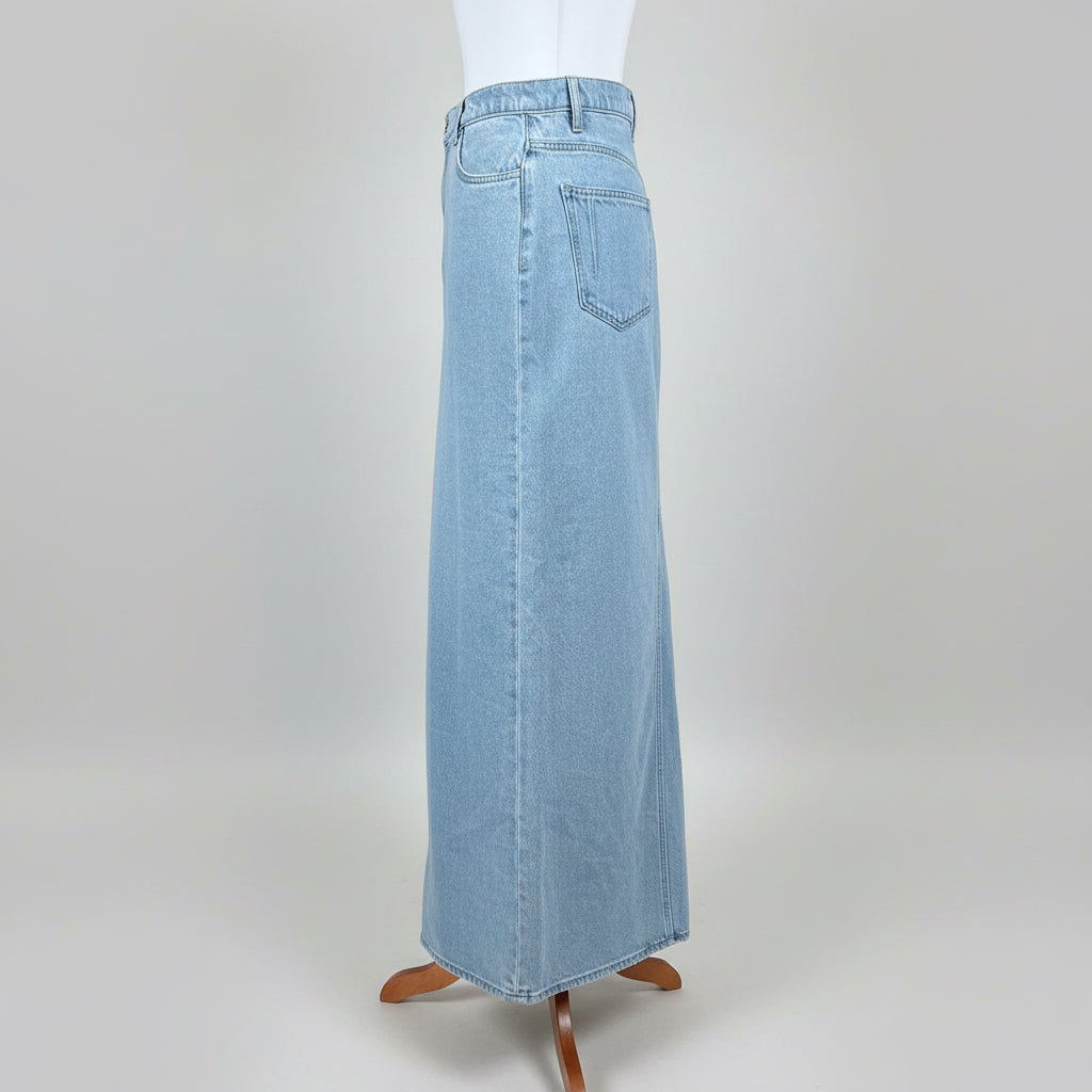 Derek Lam denim maxi skirt, size 27