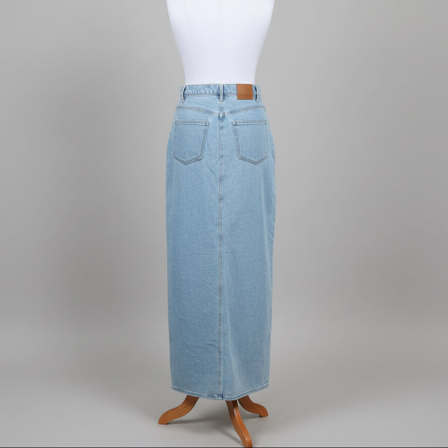 Derek Lam denim maxi skirt, size 27