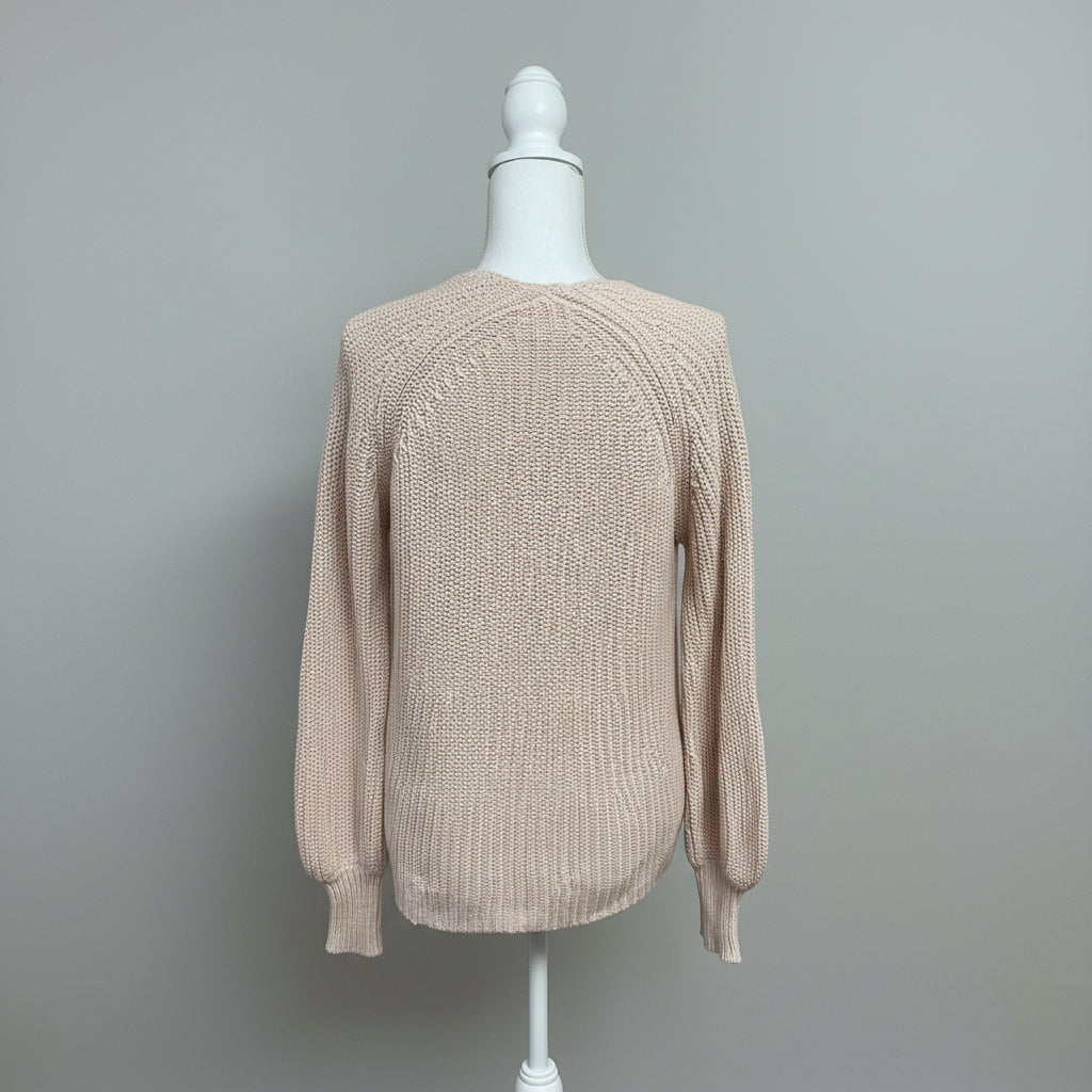 Apiece Apart blush pink Sequoia sweater, size XS