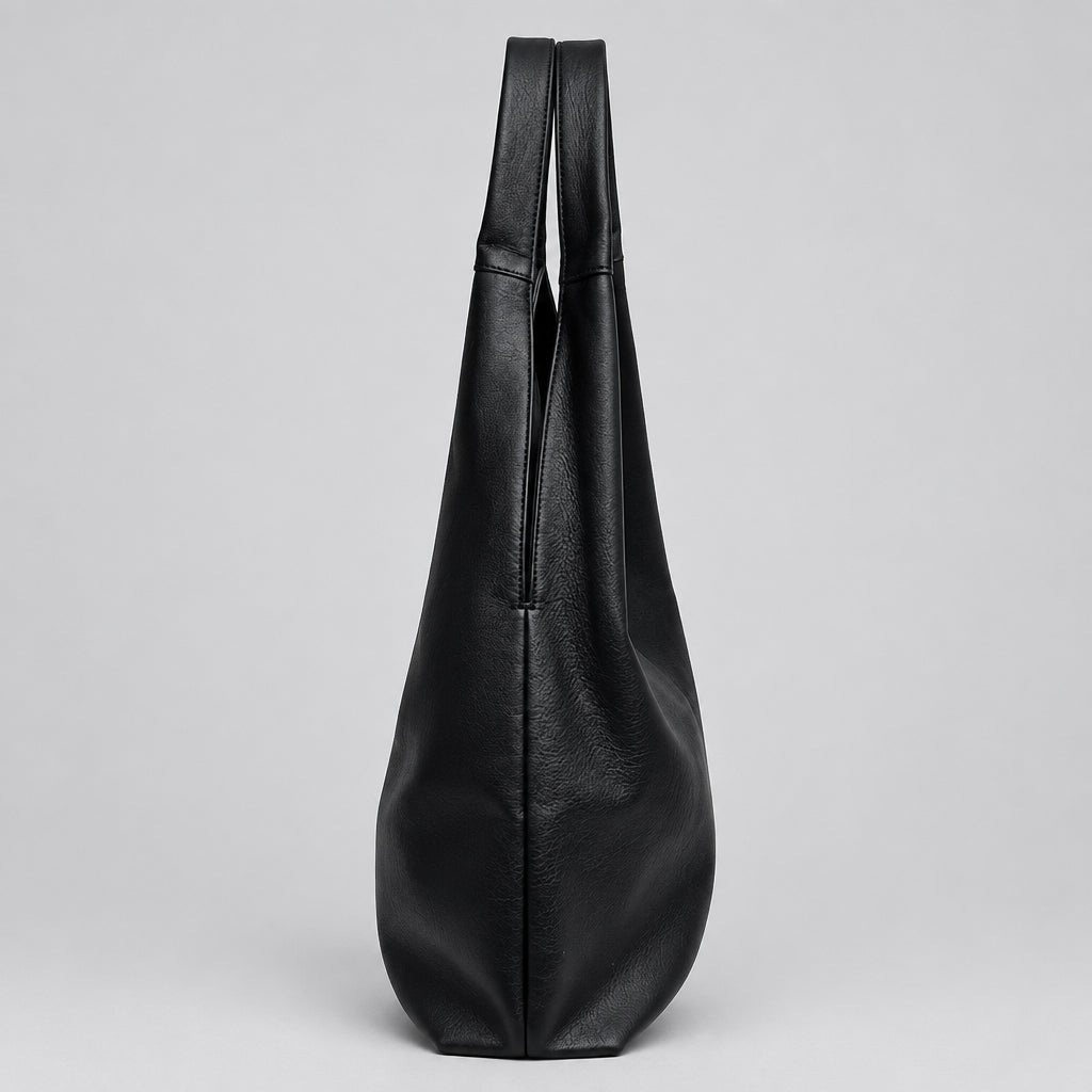 Anthropologie black slouchy bag