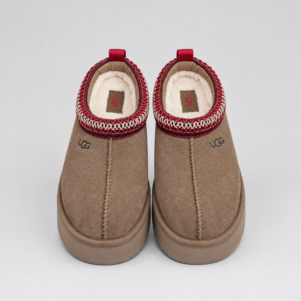 Ugg tan Tazz platform clogs, size 8
