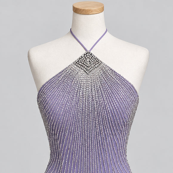 Cassandra Stone lavender dress, size 8