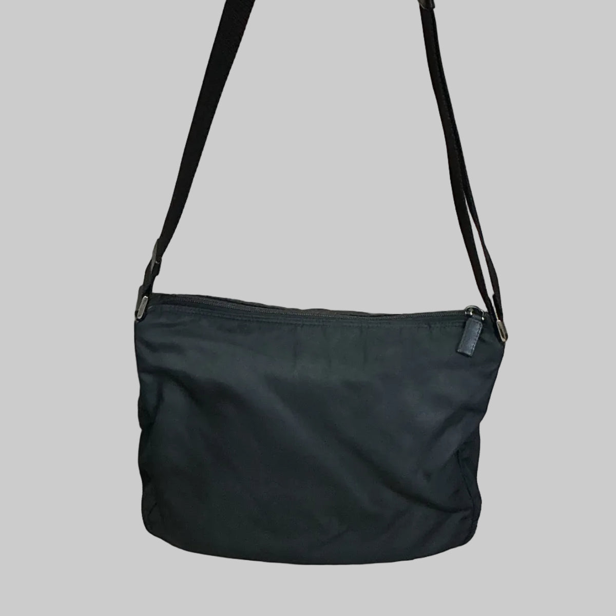 Prada vintage black nylon bag