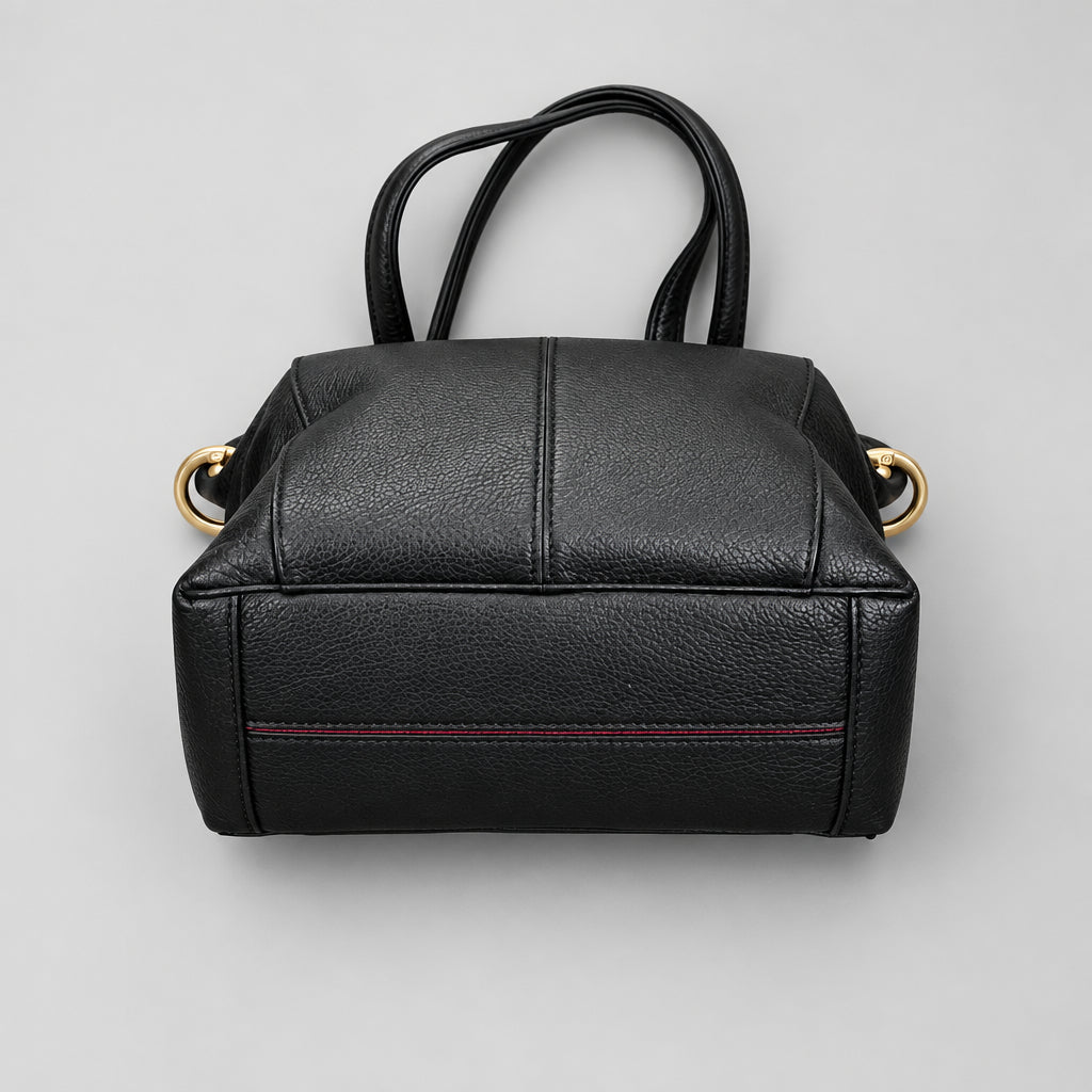 Hammitt black leather medium Daniel handbag