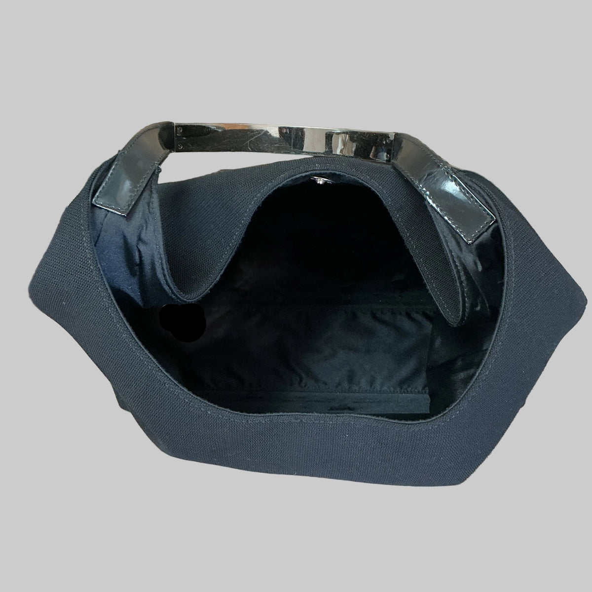 Gucci black nylon handbag