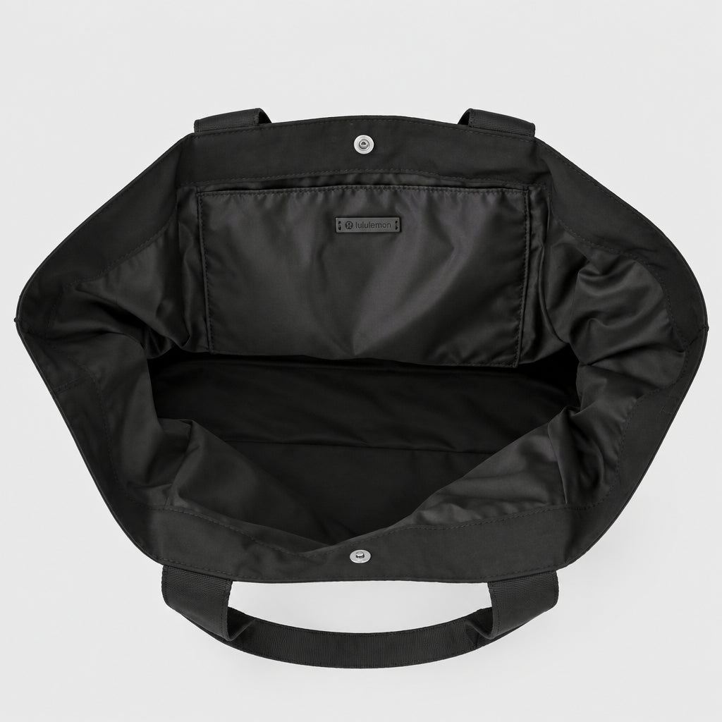 Black lululemon tote bag