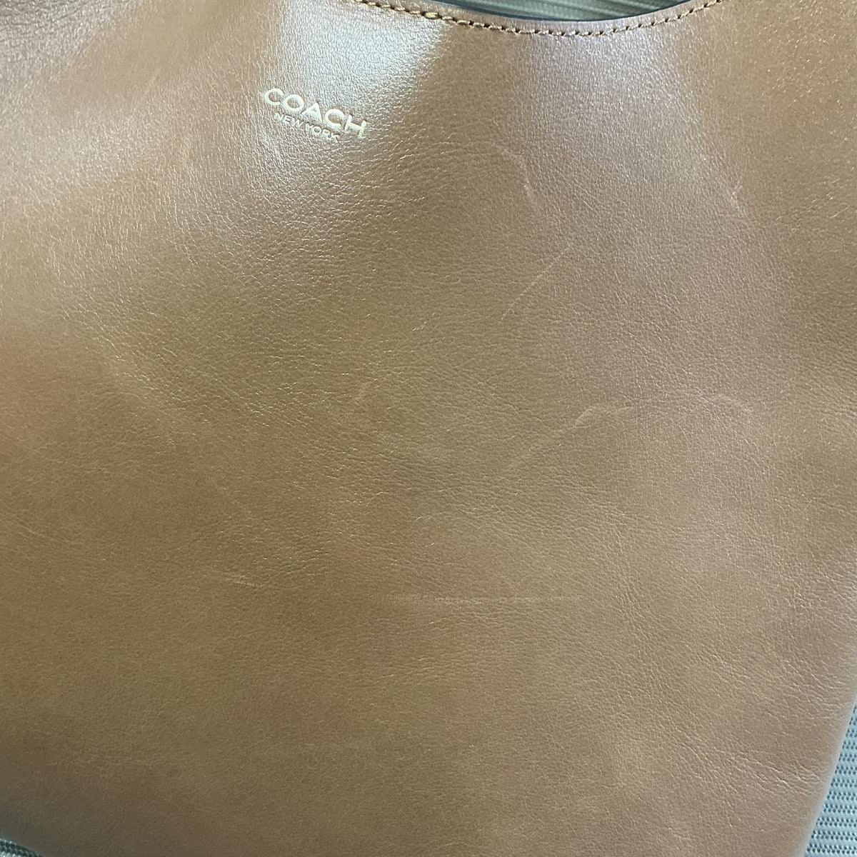 Coach tan leather Brooklyn handbag