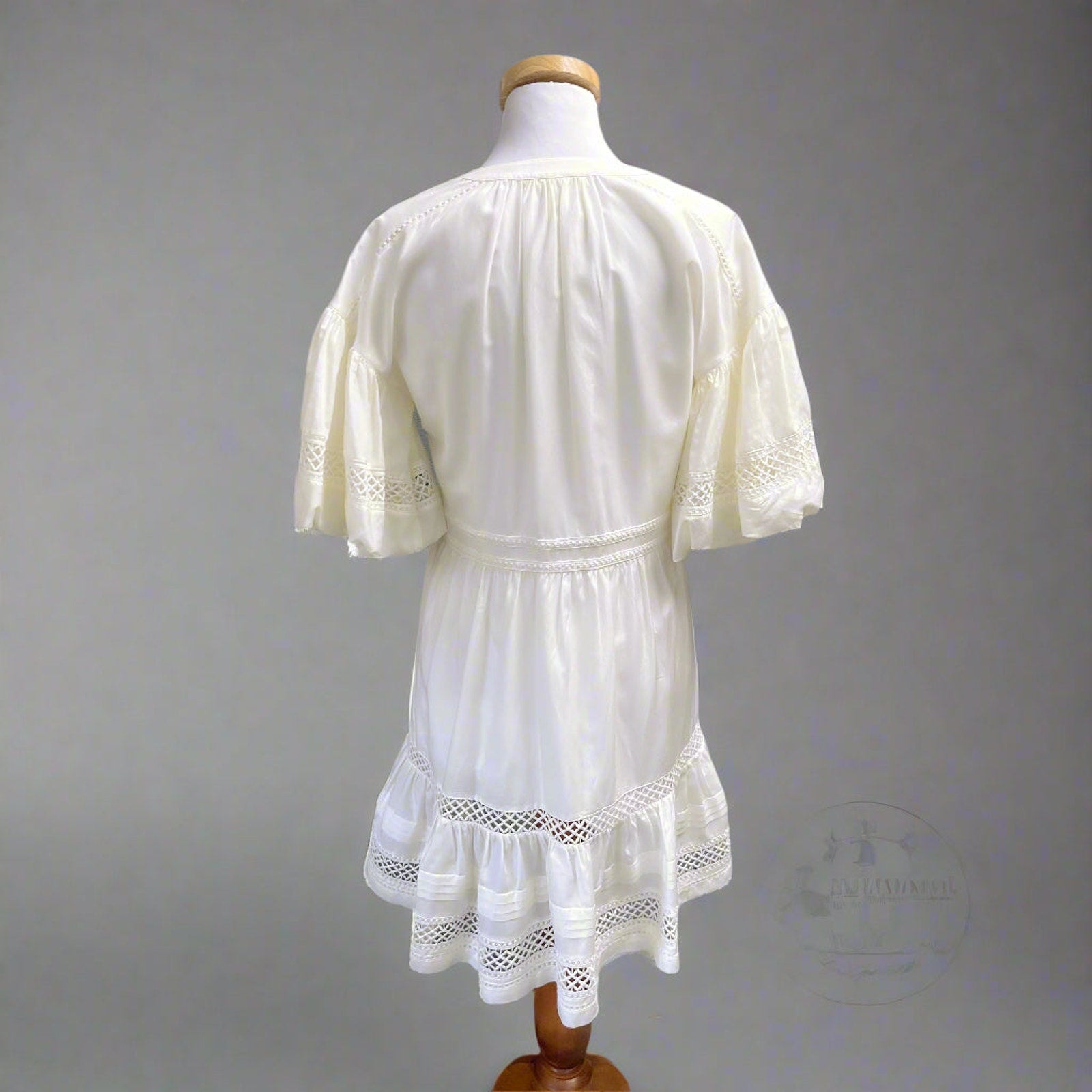 Marie Oliver white Jade dress, size S
