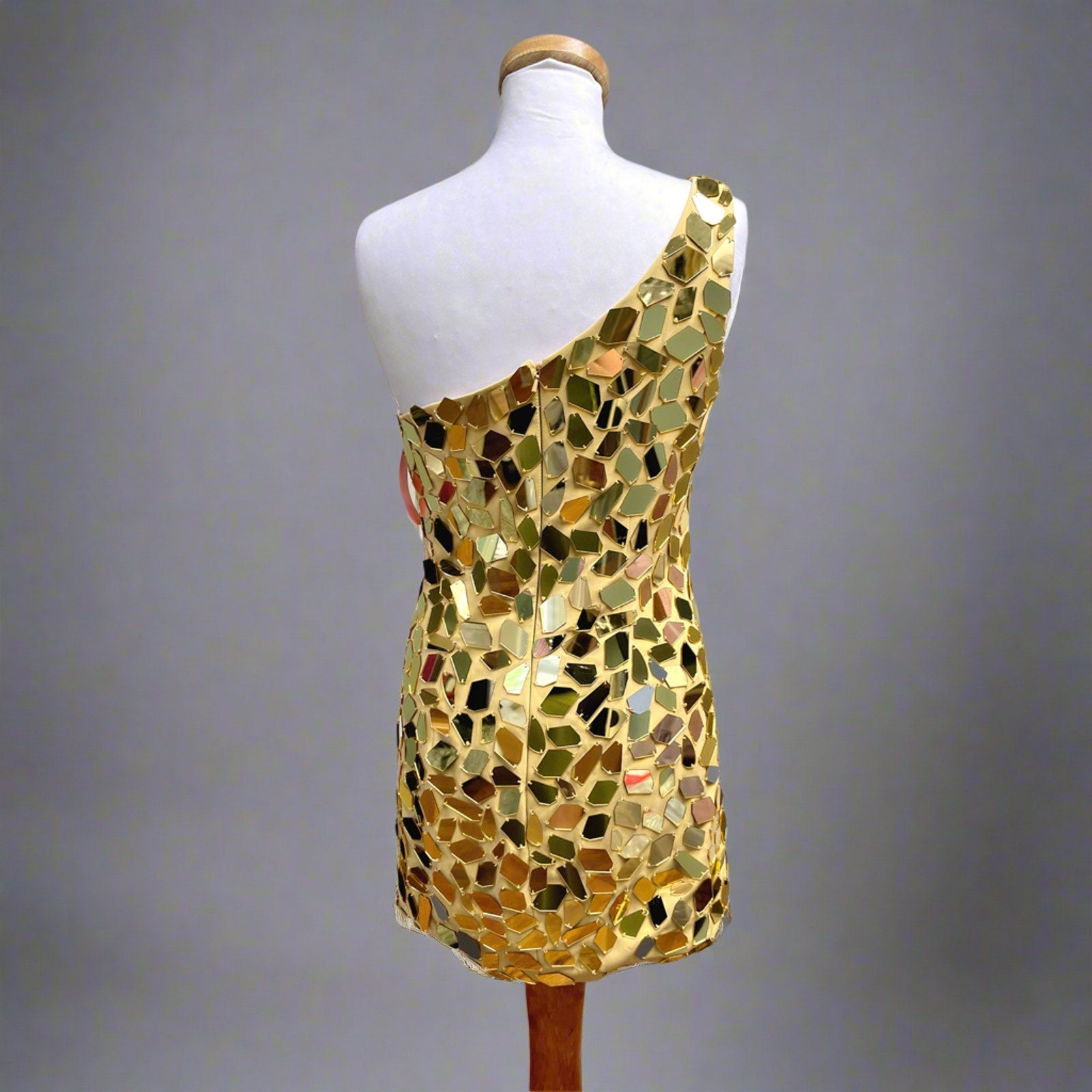 Gold mirrored dress, size S/M
