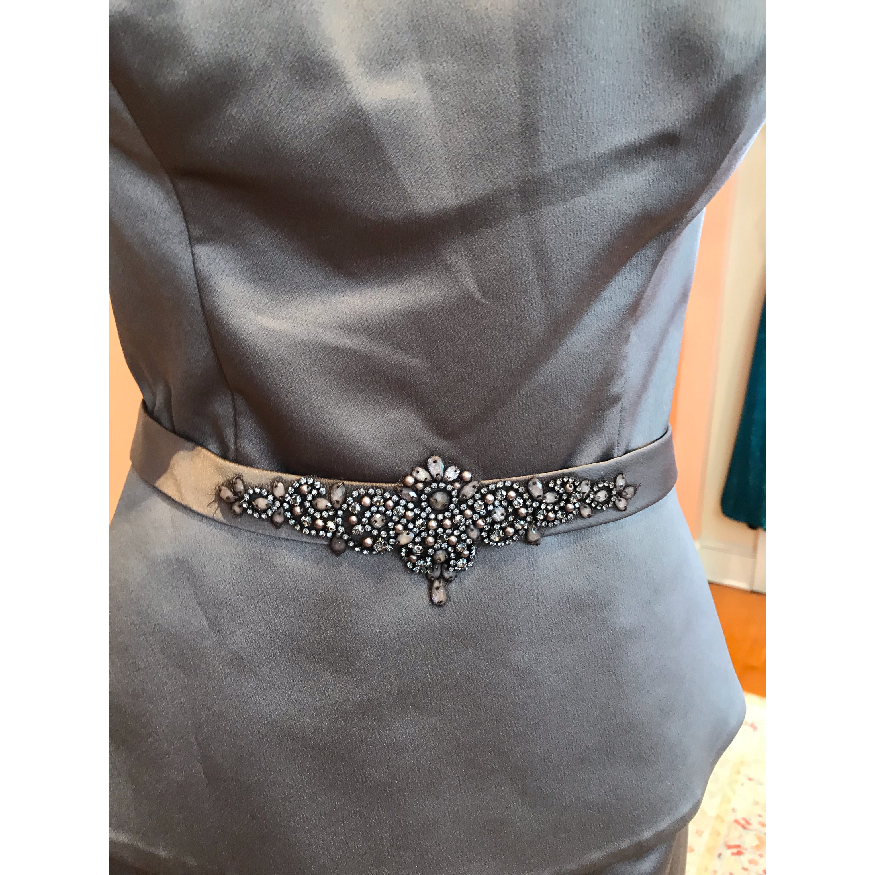 La Femme mocha dress, size 12, NEW WITH TAGS!