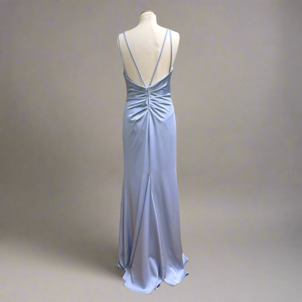Faviana light blue dress, size 8, NEW WITH TAGS!