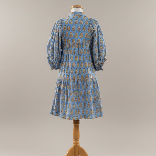 Saule Parc light blue floral dress, size XS