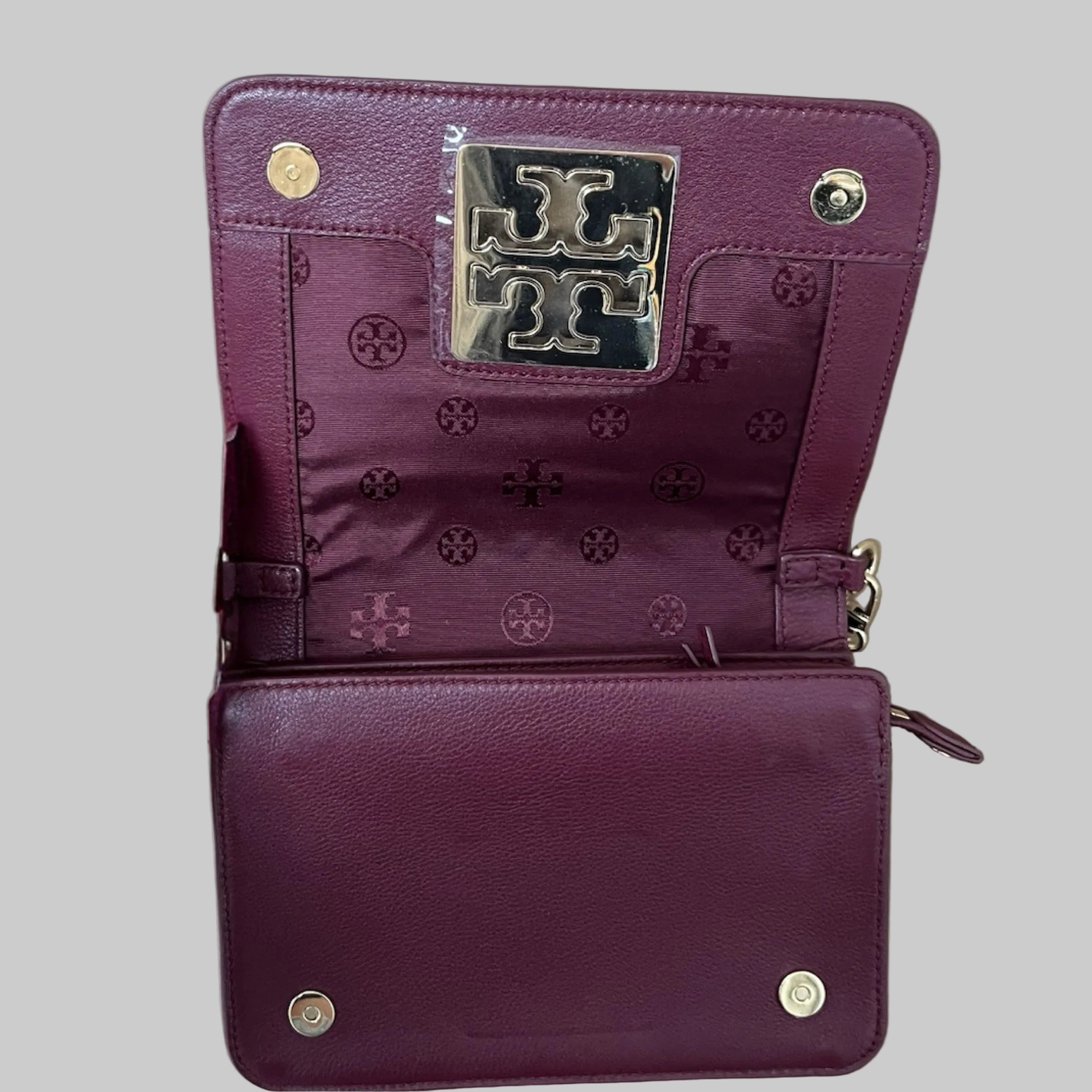 Tory Burch burgundy Britten crossbody bag, BRAND NEW!