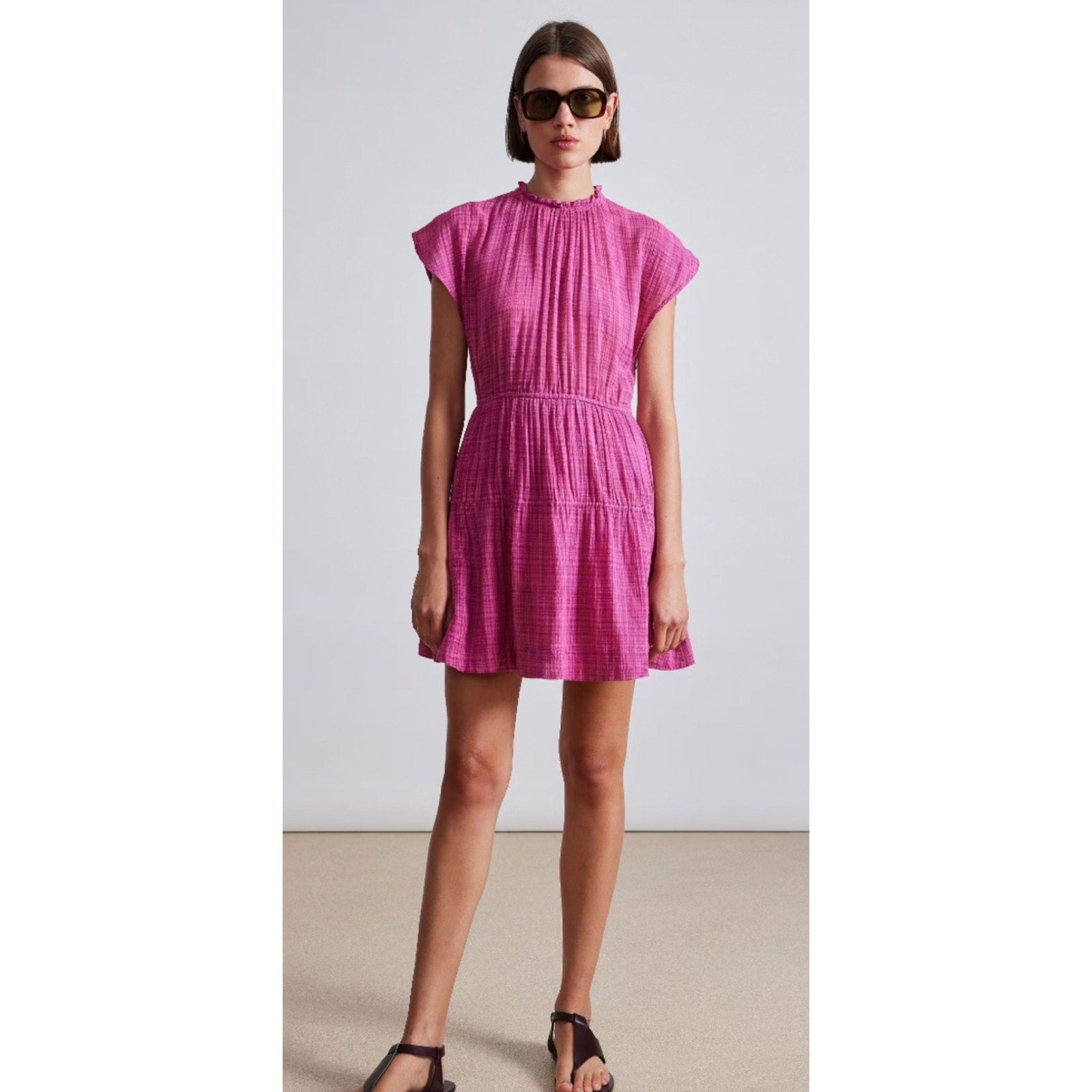 Apiece Apart raspberry Arte Tank dress, size XS, NEW WITH TAGS!