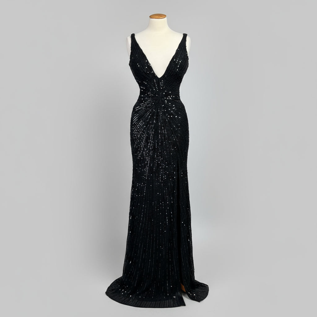 The Perfect Dress black beaded dress, size 6