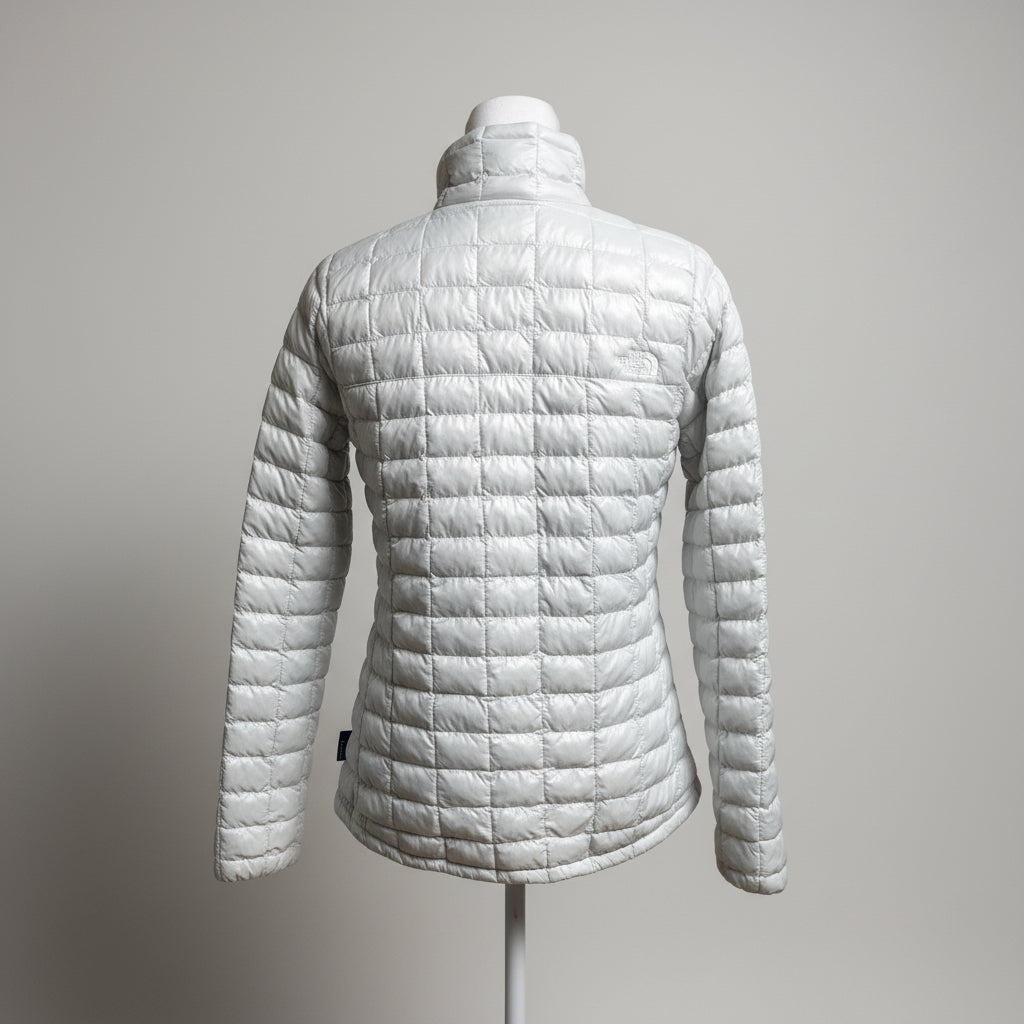 The North Face white ThermoBall Parka, size S