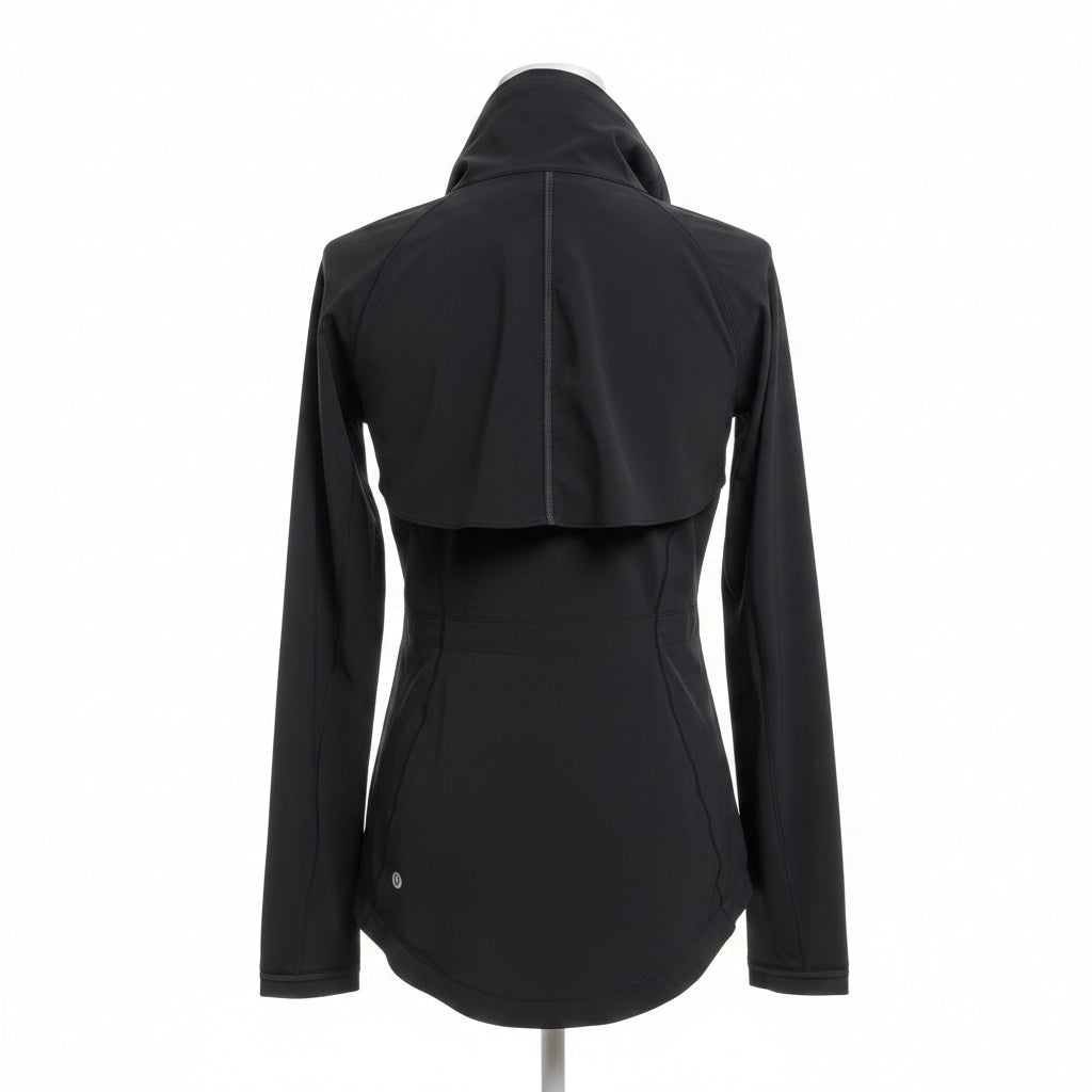 Lululemon black jacket, size 4