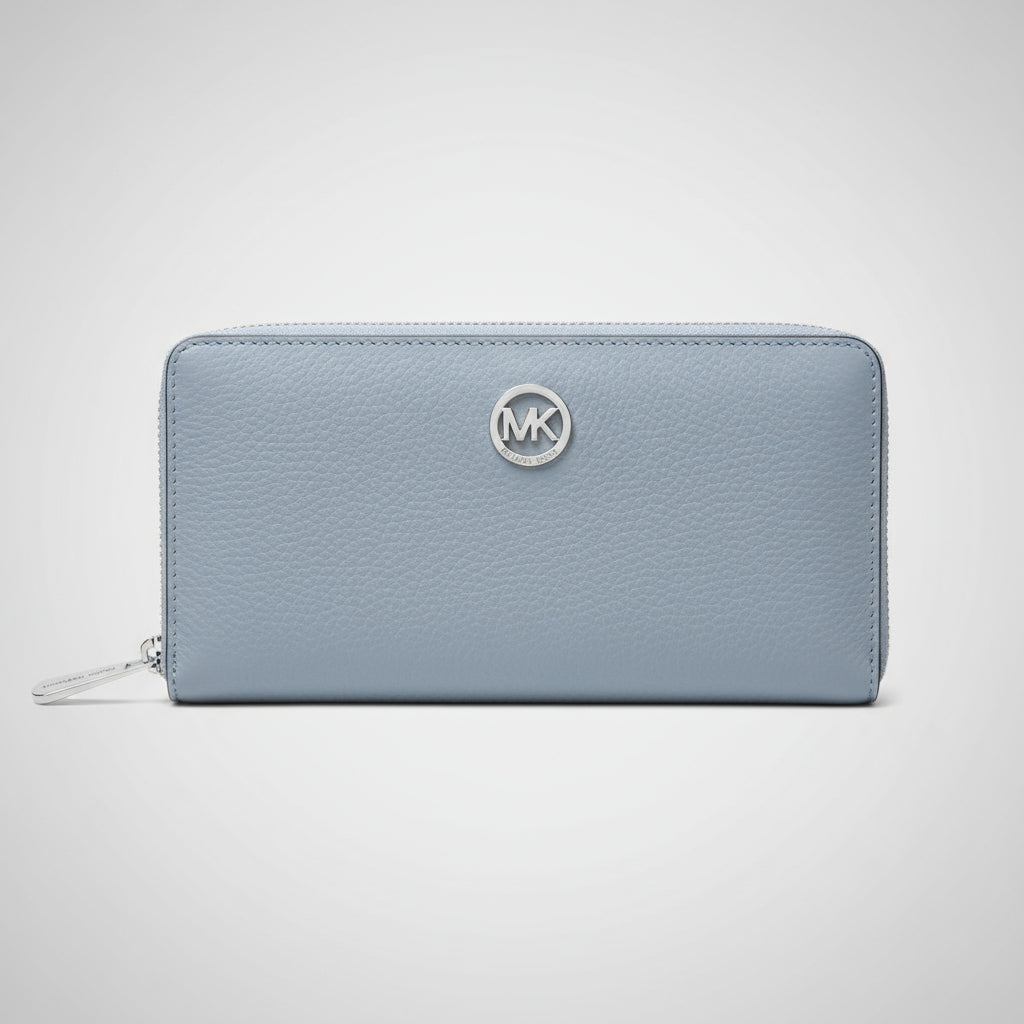 Michael Kors gray Jet Set zip wallet, BRAND NEW WITHOUT TAGS!