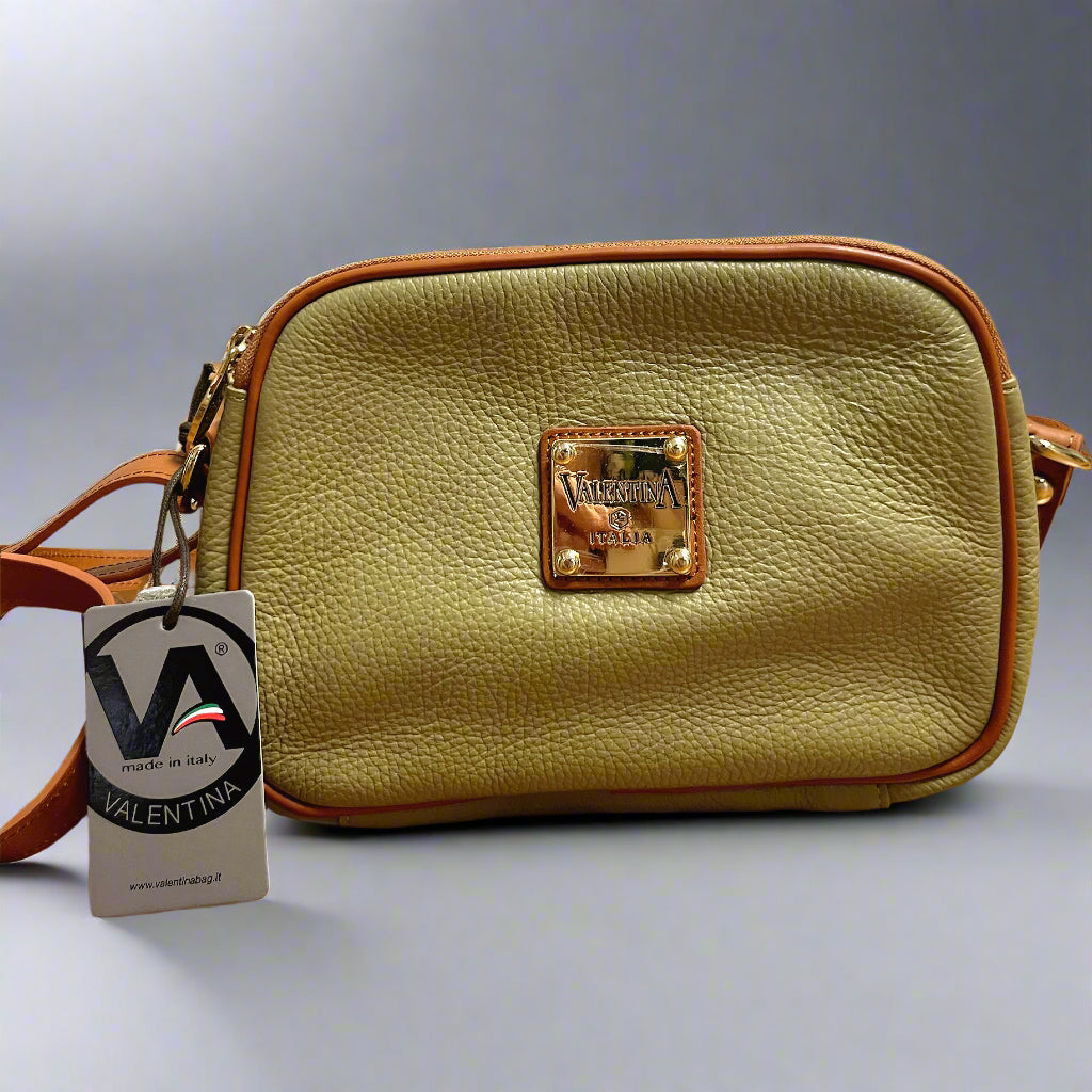 Valentina olive crossbody bag, BRAND NEW WITH TAGS!