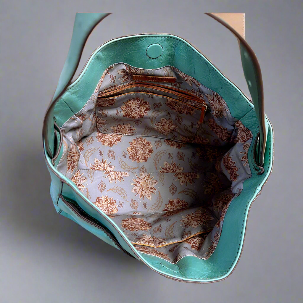 Hobo turquoise Render shoulder bag