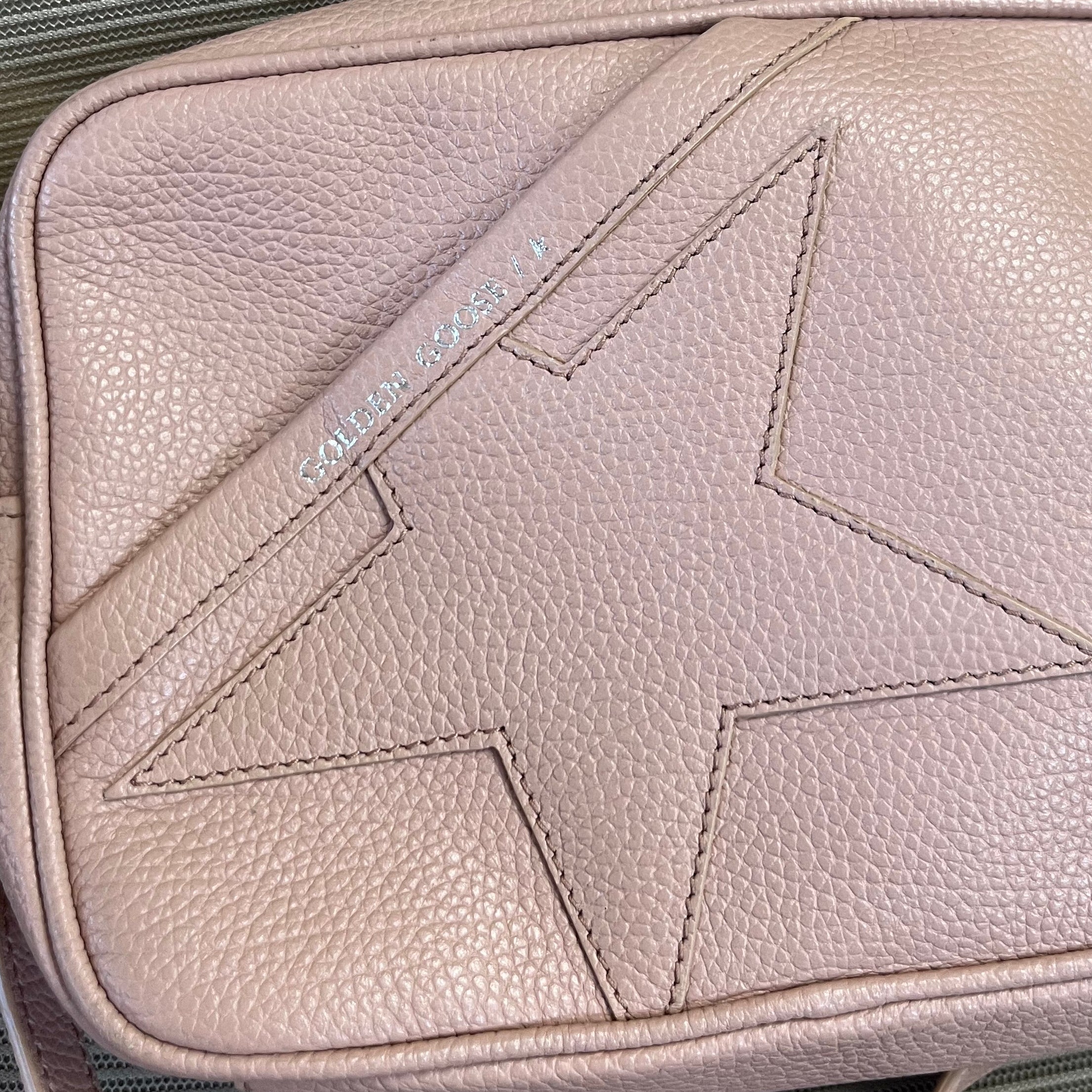 Golden Goose blush leather Star bag, LIKE NEW!