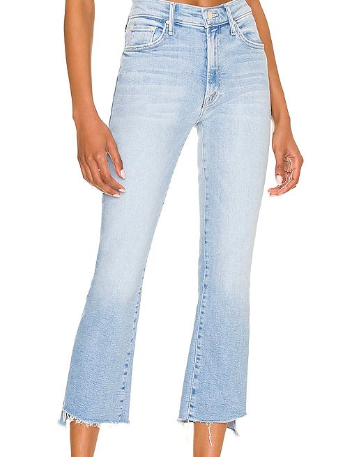 Mother jeans Insider Crop Step Fray, size 33 (Size 12)
