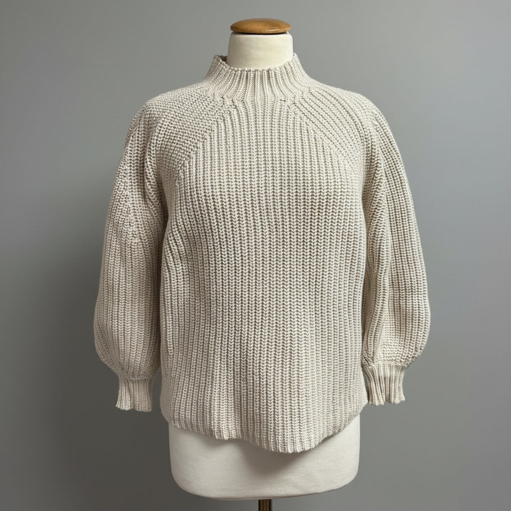 Apiece Apart cream Eco Nueva Merel sweater, size XS