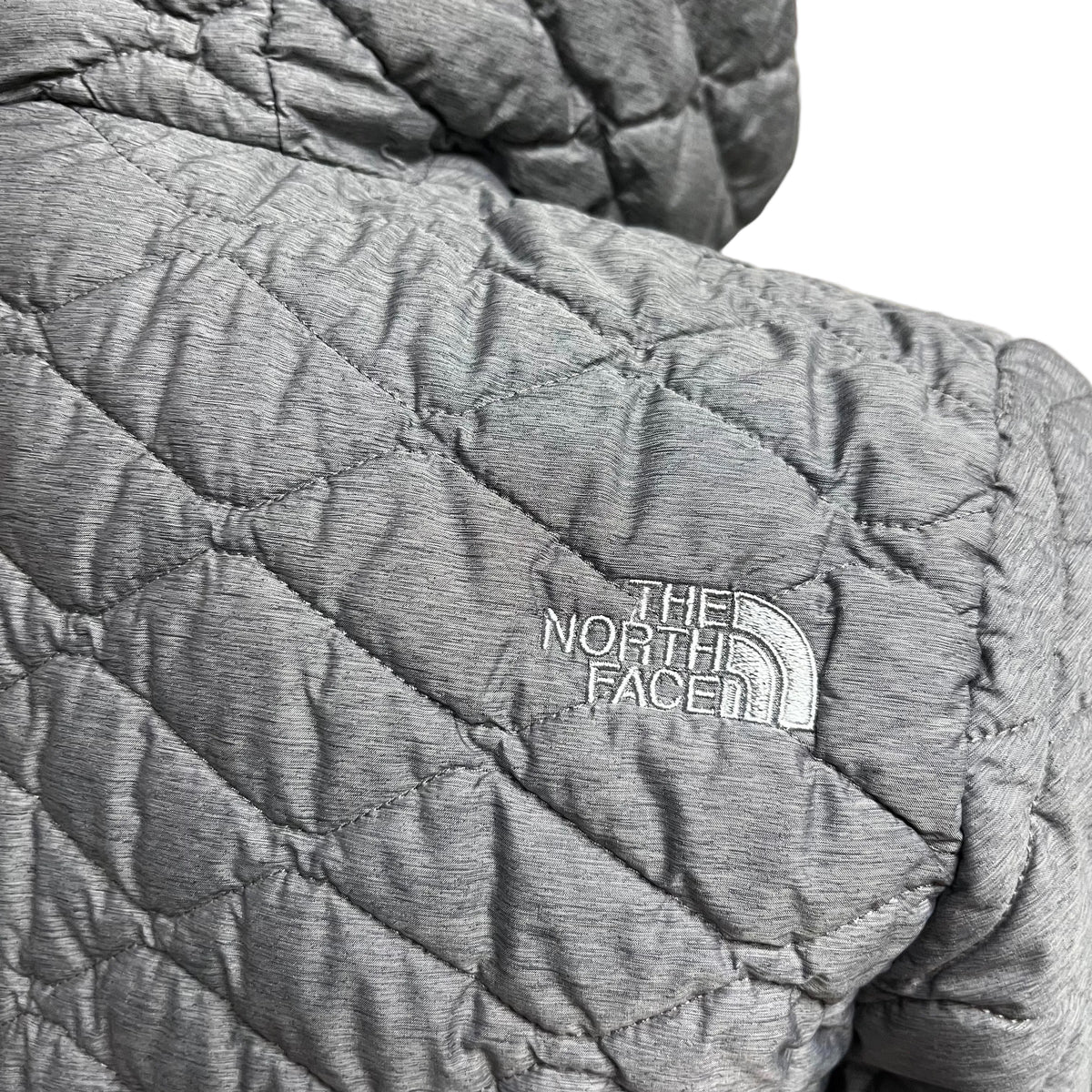 The North Face gray ThermoBall Parka, size S