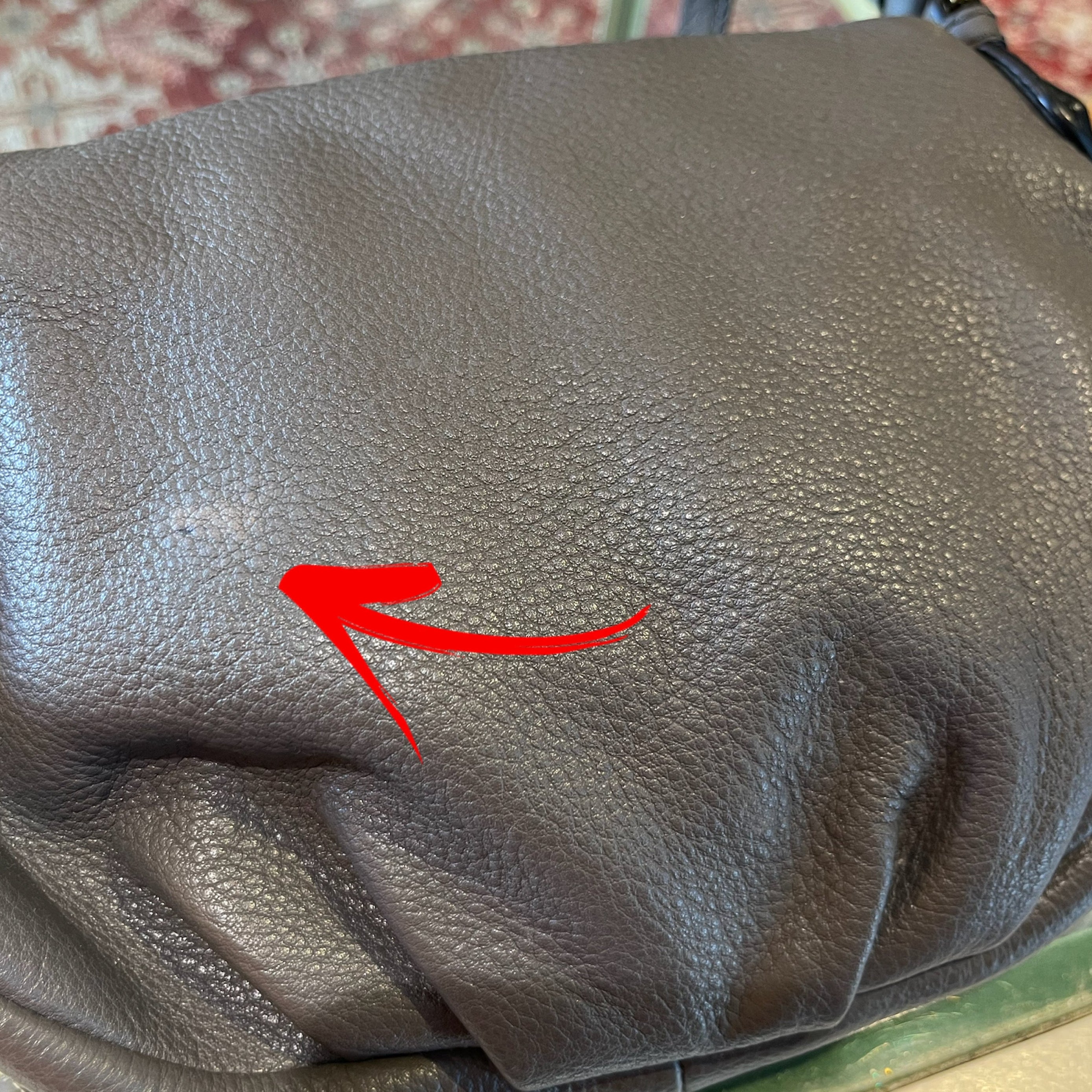 Marc Jacobs gray Classic Q Natasha bag