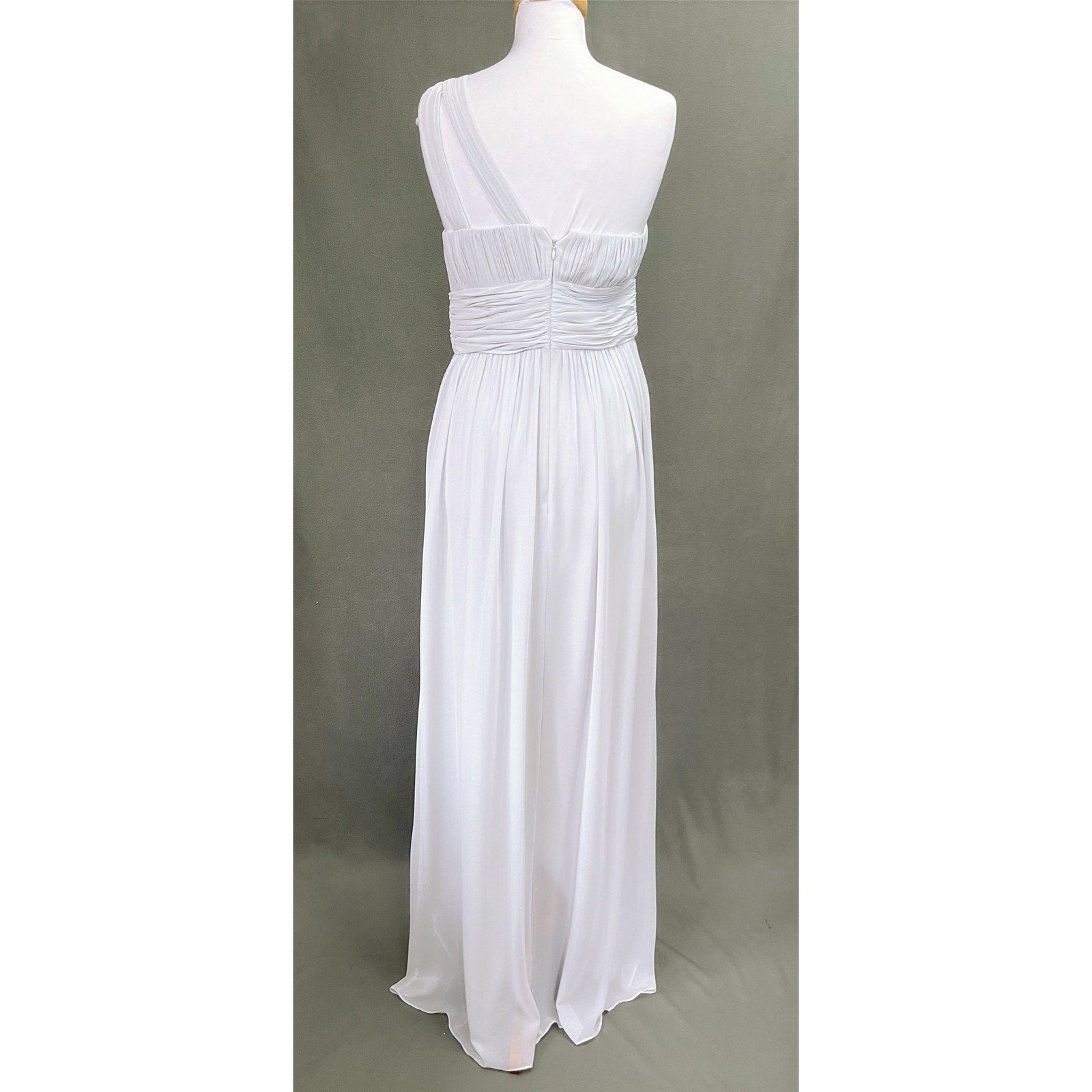 Donna Morgan dove gray dress, sizes 6 & 12, NEW WITH TAGS!