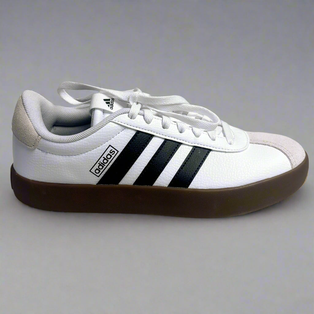 Adidas white VL Court 3.0 sneakers, size 9.5, BRAND NEW!