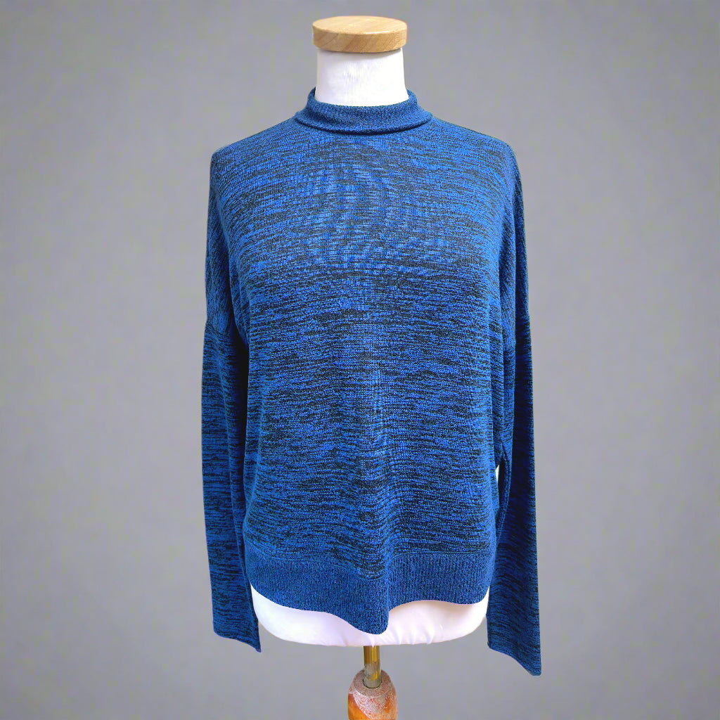 Rag & Bone cobalt and black sweater, size M