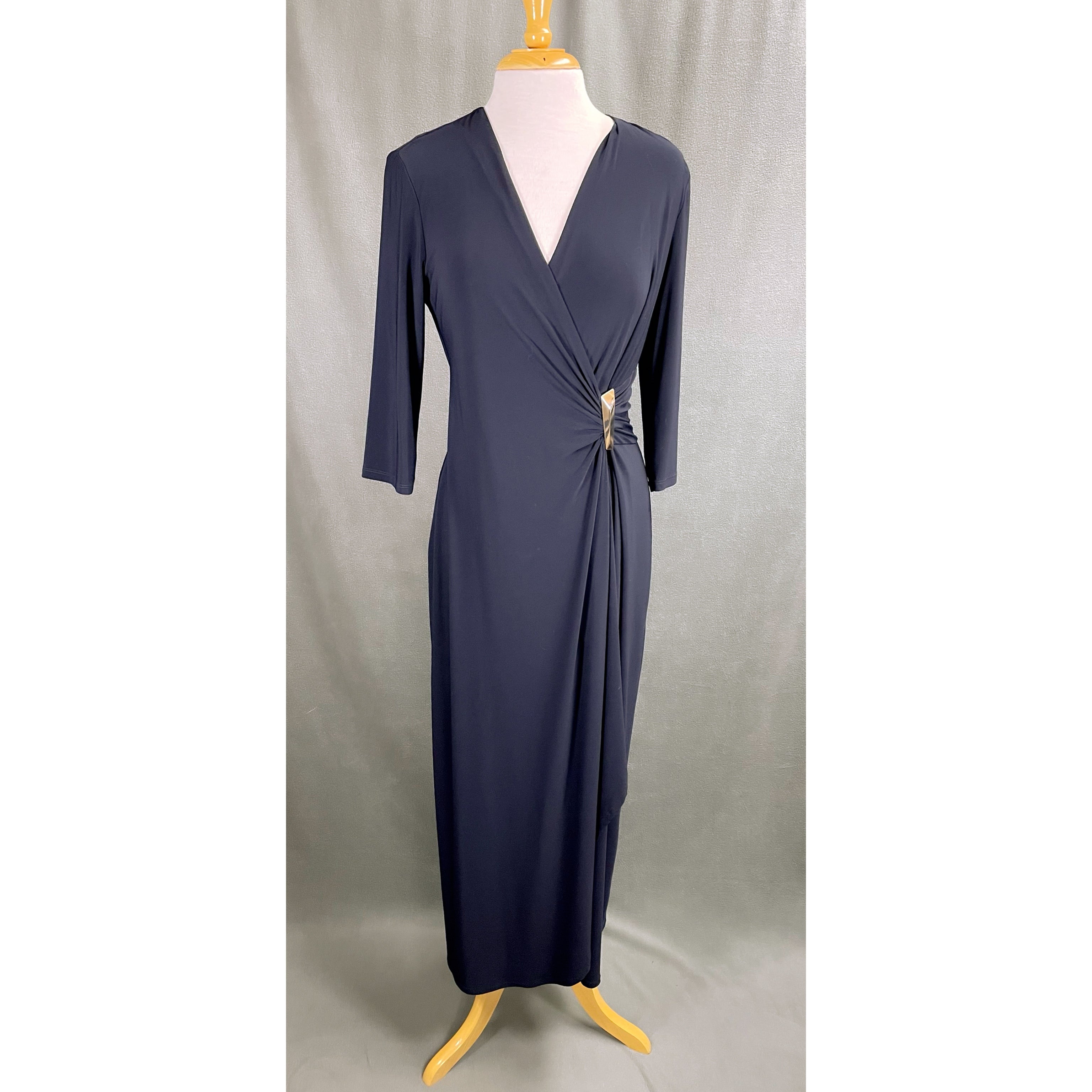 Joseph Ribkoff navy dress, size 10