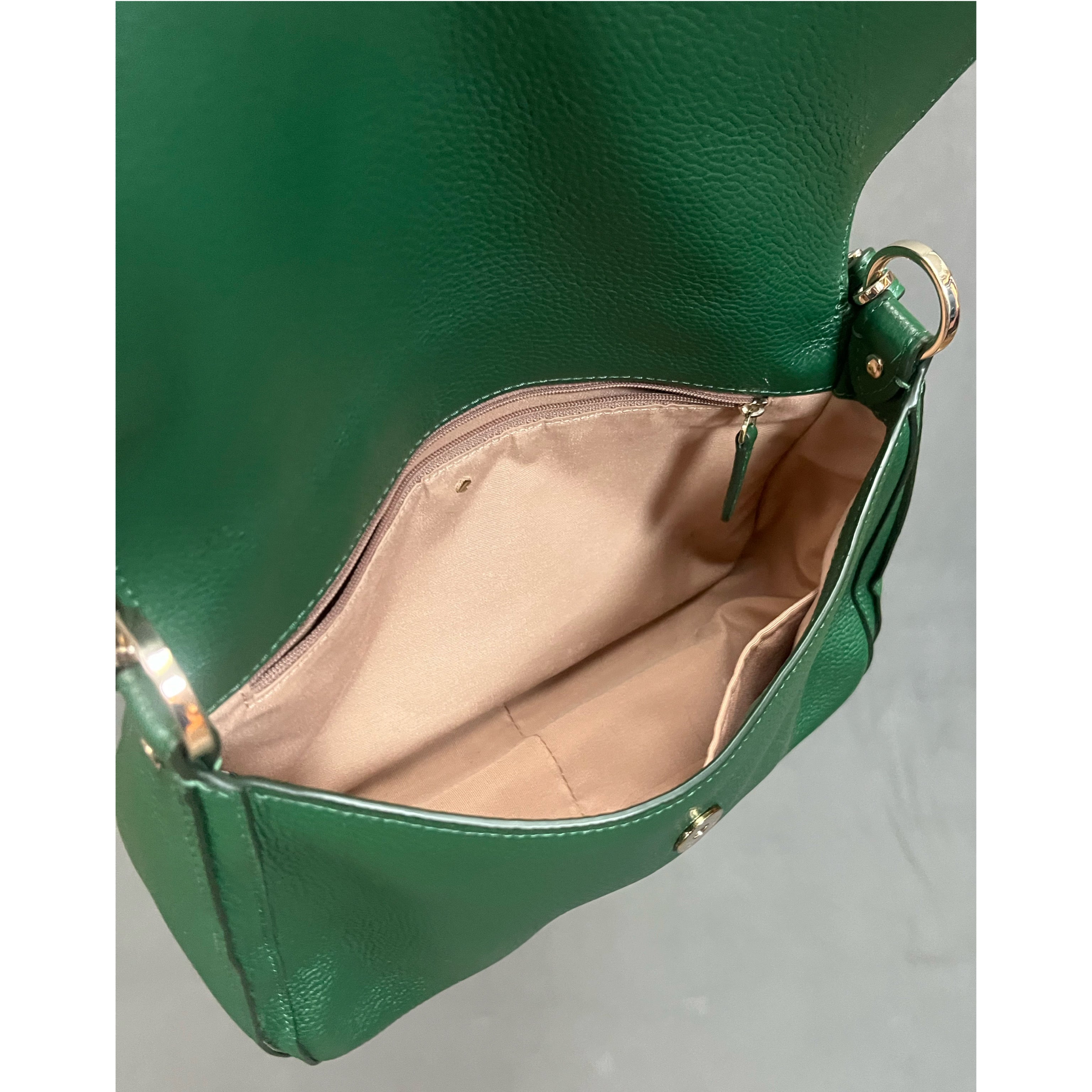 Kate Spade emerald green Hudson Medium Shoulder bag