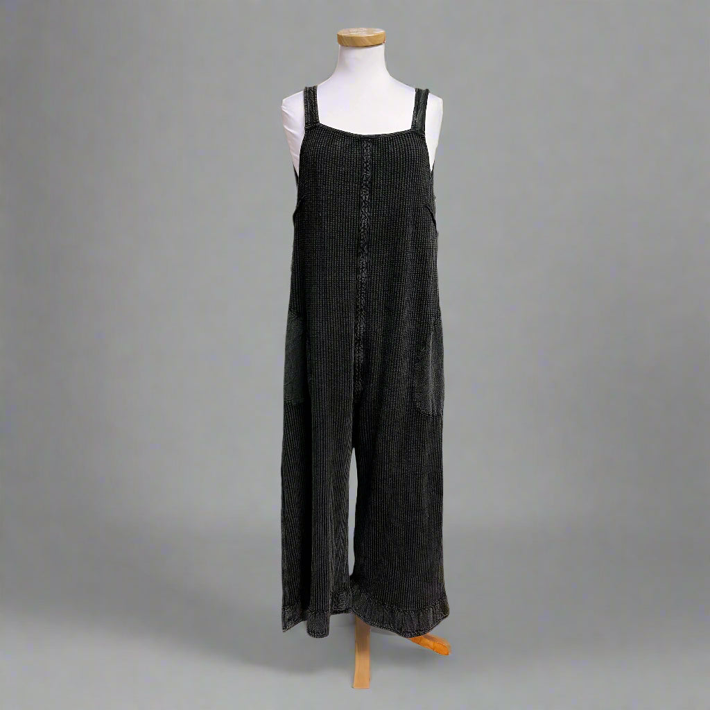 Free People black jumpsuit, size S, NEW WITH TAGS!