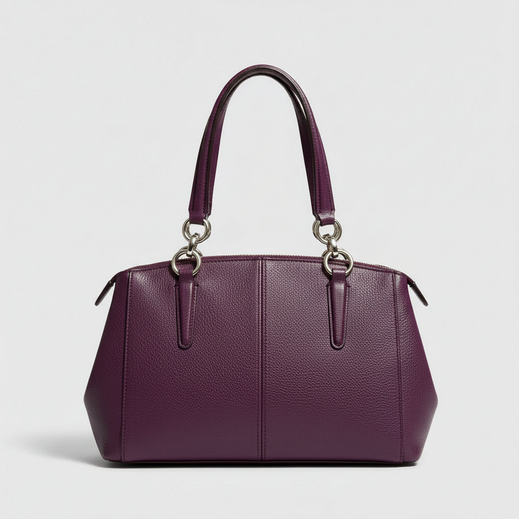 Coach purple Cristy Carryall satchel, BRAND NEW!