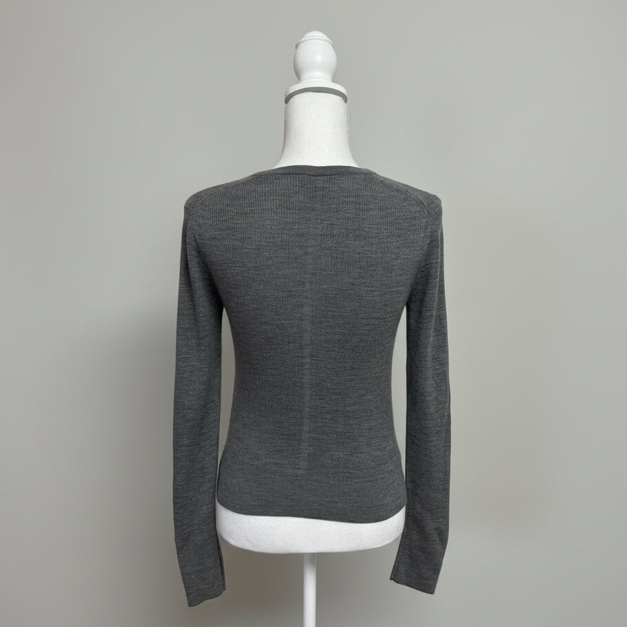 Alex Mill gray Ava sweater, size XS