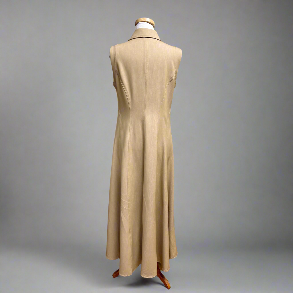 Curaae tan Gabrielle dress, size M