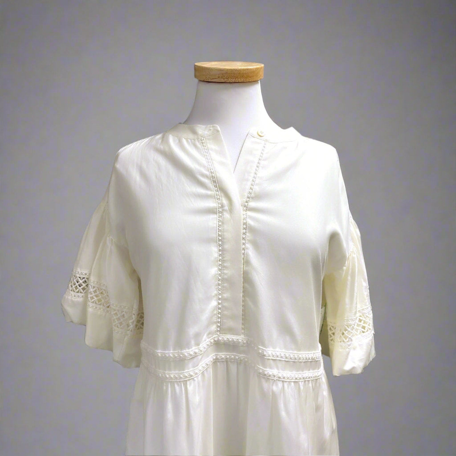 Marie Oliver white Jade dress, size S