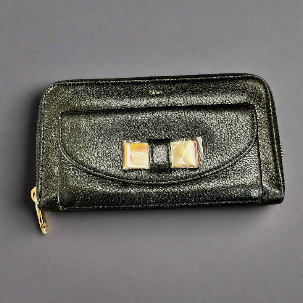 Chloe black leather wallet, BRAND NEW!