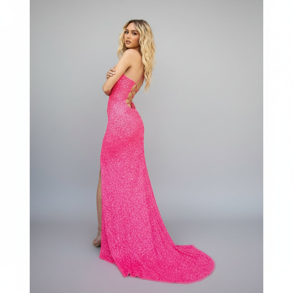 Primavera neon pink dress, size 10, NEW WITH TAGS!