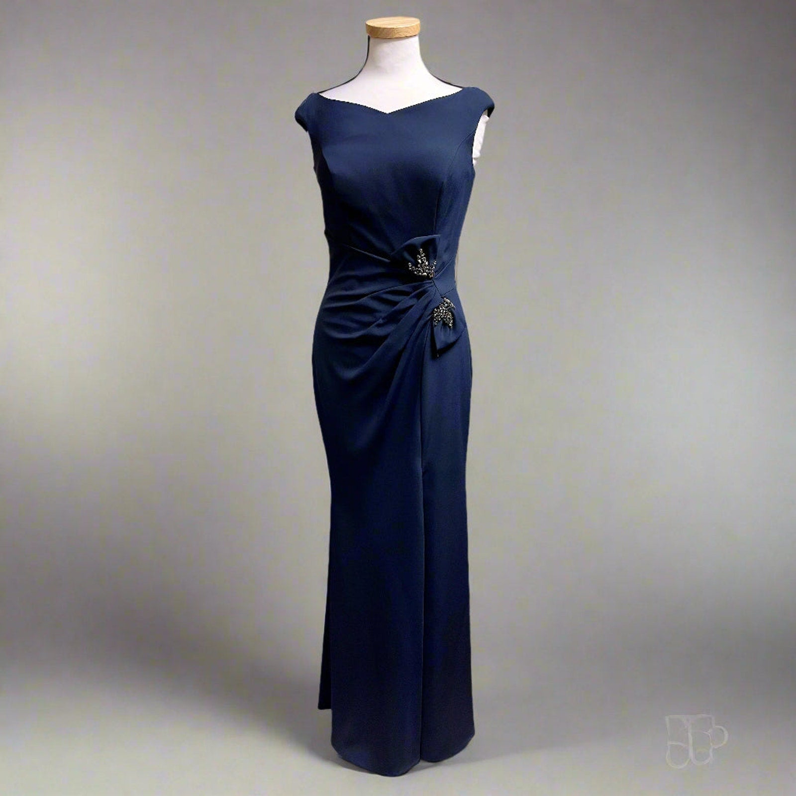Gia Franco navy dress, size 6