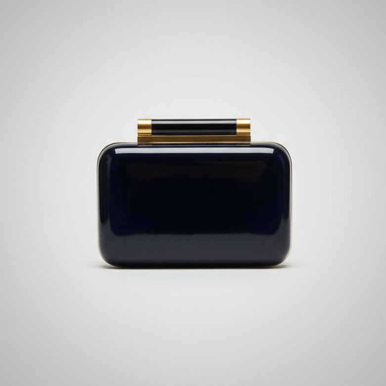 Diane von Furstenberg black beaded bag