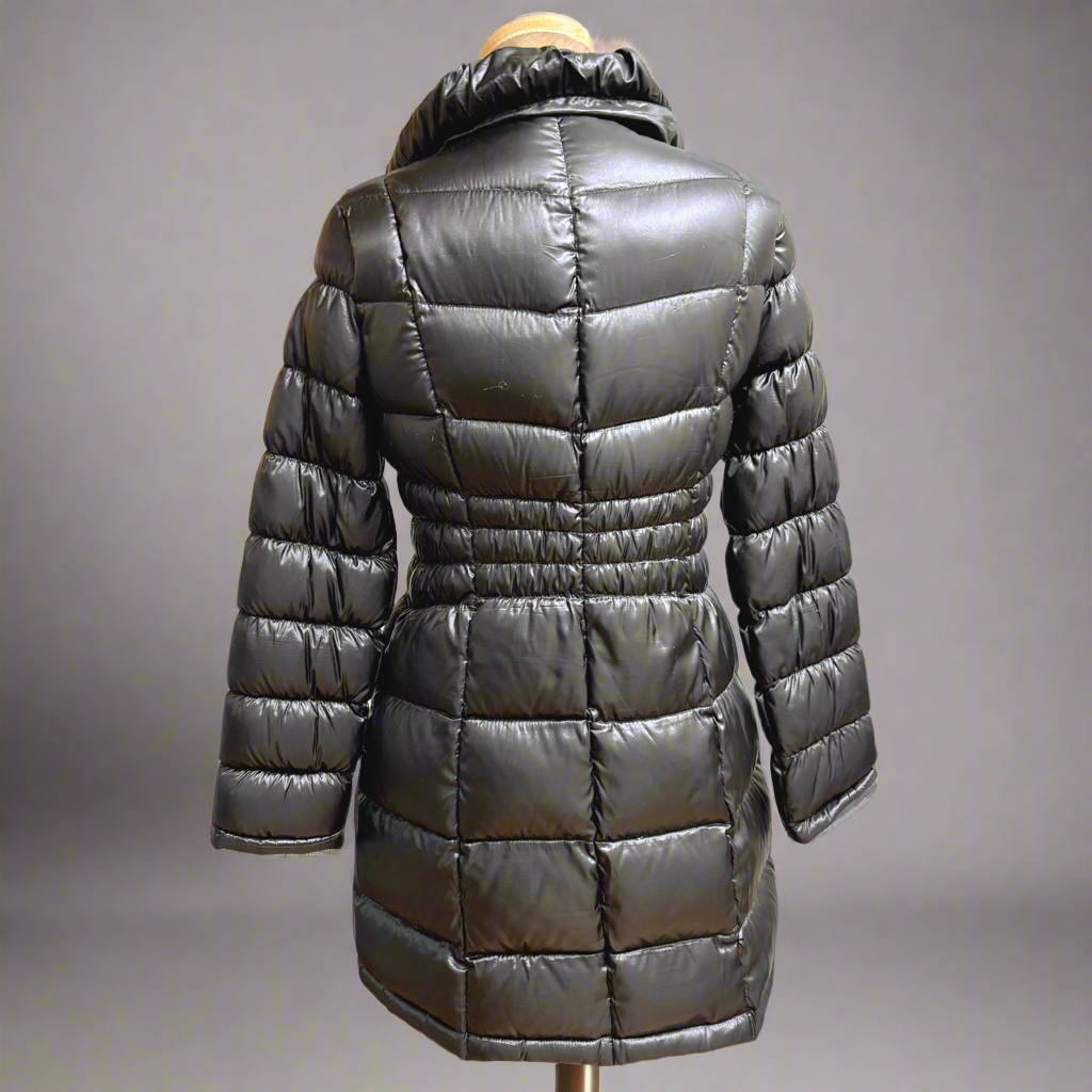 Michael Kors black puffer coat, size M/P