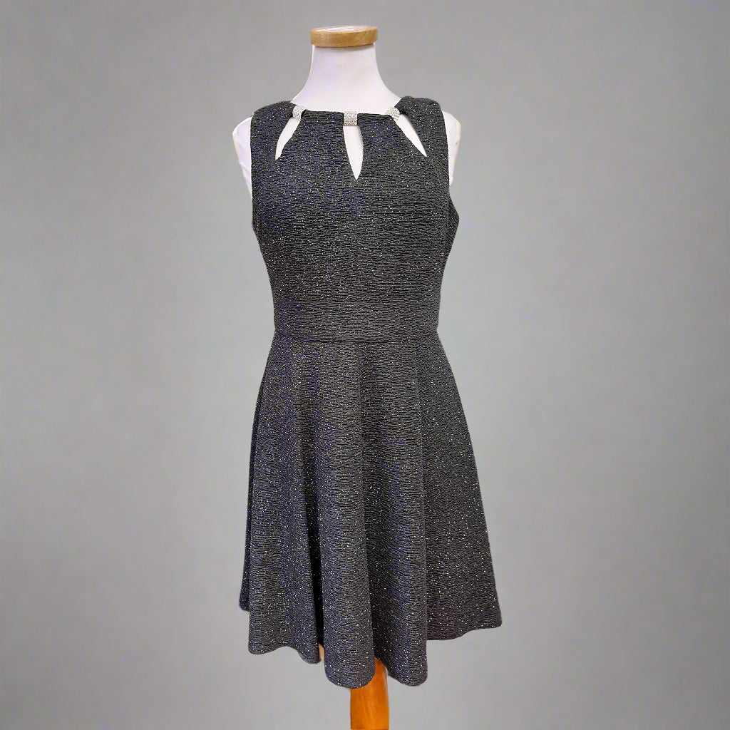 Eliza J charcoal dress, size 8