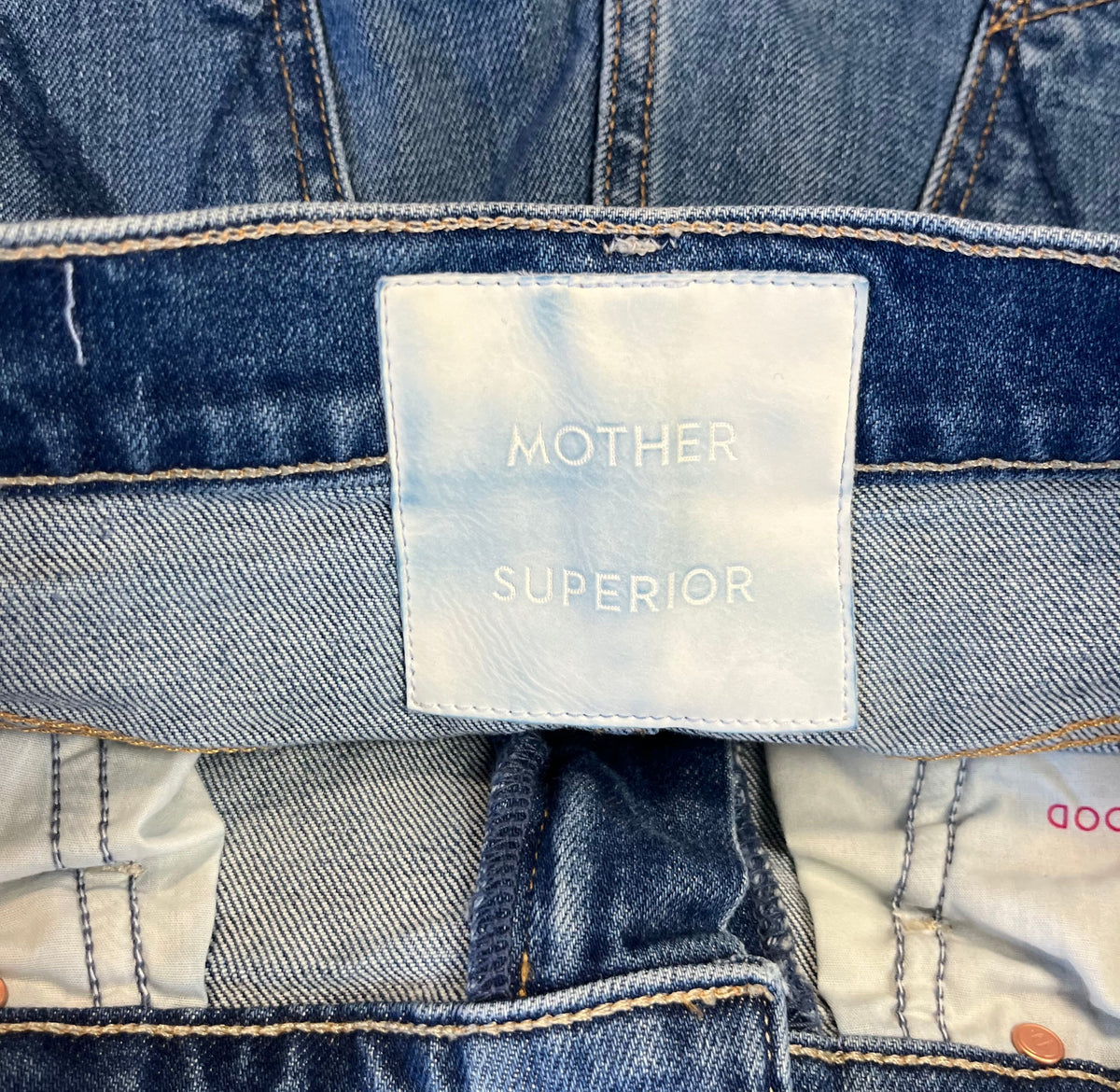 Lil' Mother Full-Pipe Flood jeans, Size 25