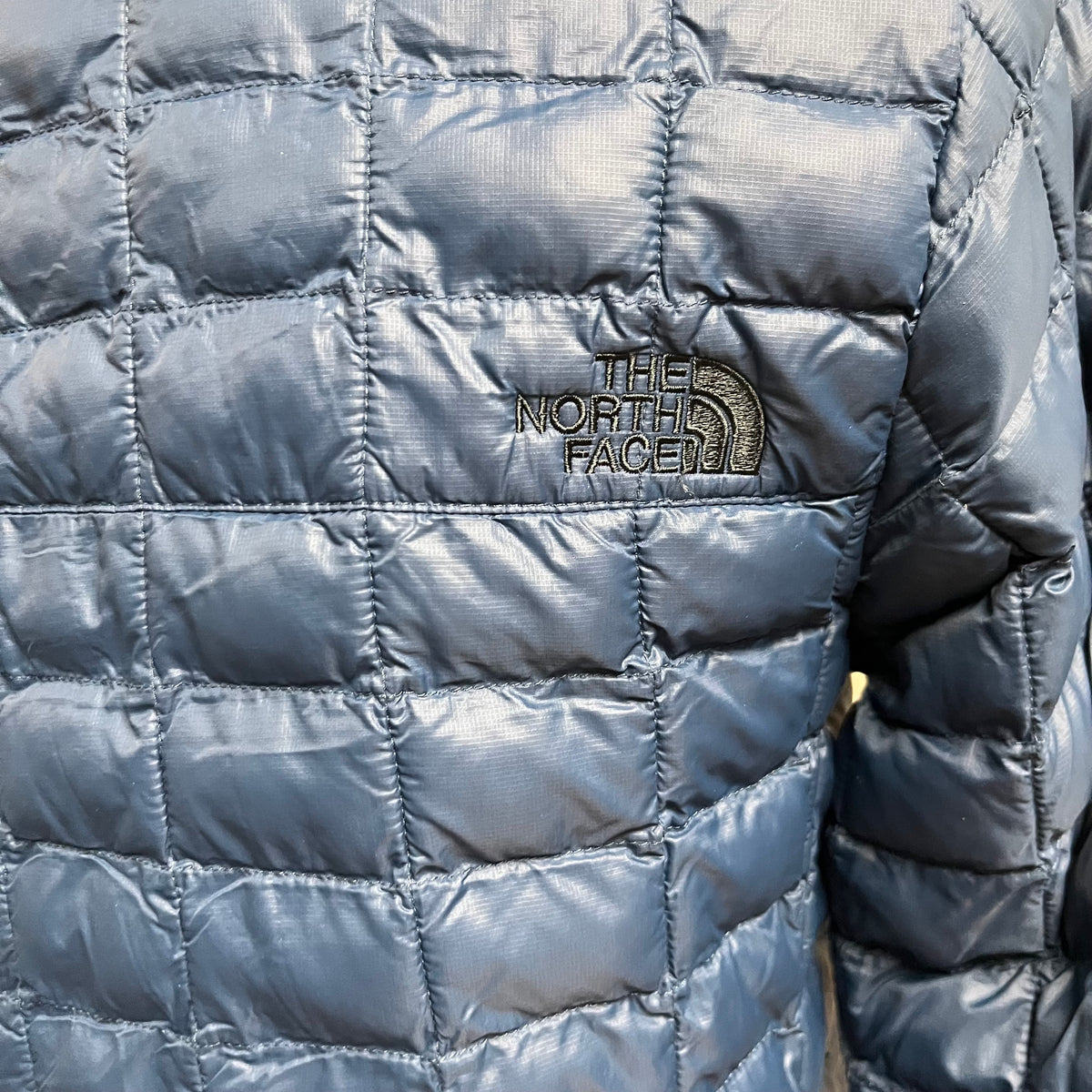The North Face blue ThermoBall Jacket, size S