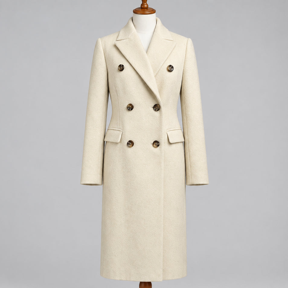 Ann Taylor yellow wool blend coat, size XS