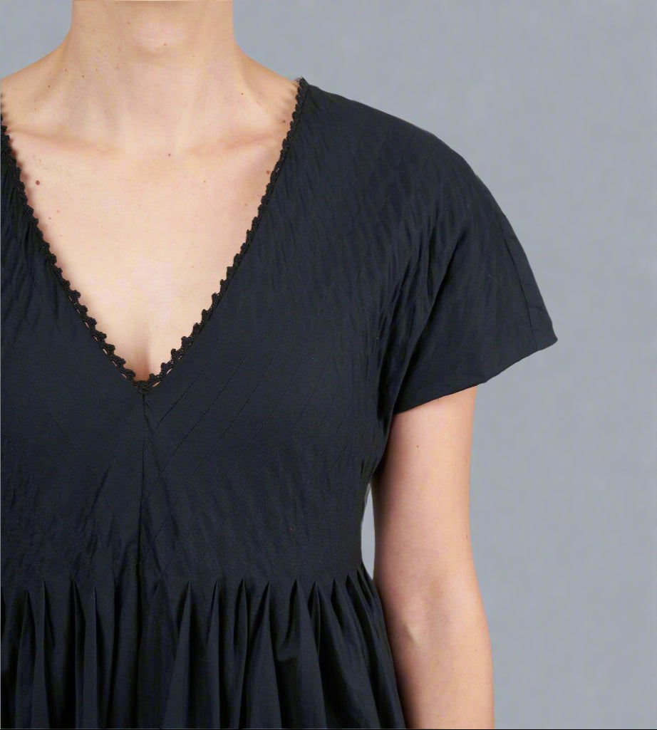 Merlette black Zeeland dress, size XS